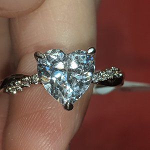 Fragrant Jewels Mr. Frost - Fresh Fallen Snow ring, Size 6